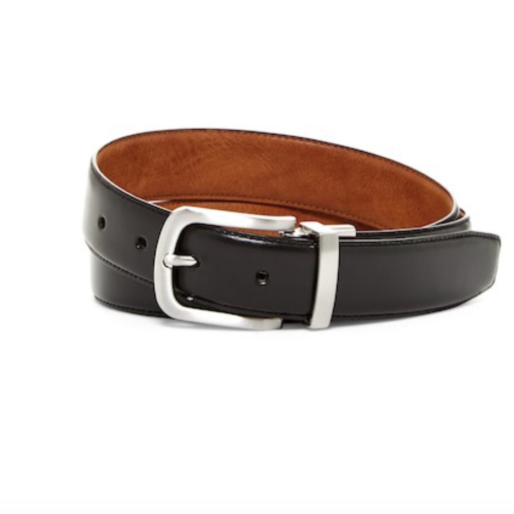 Cole Haan  Reversible Feather Edge Belt